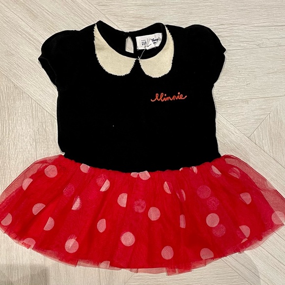 EUC ! Disney Minnie Mouse Tulle Dress - Picture 1 of 2